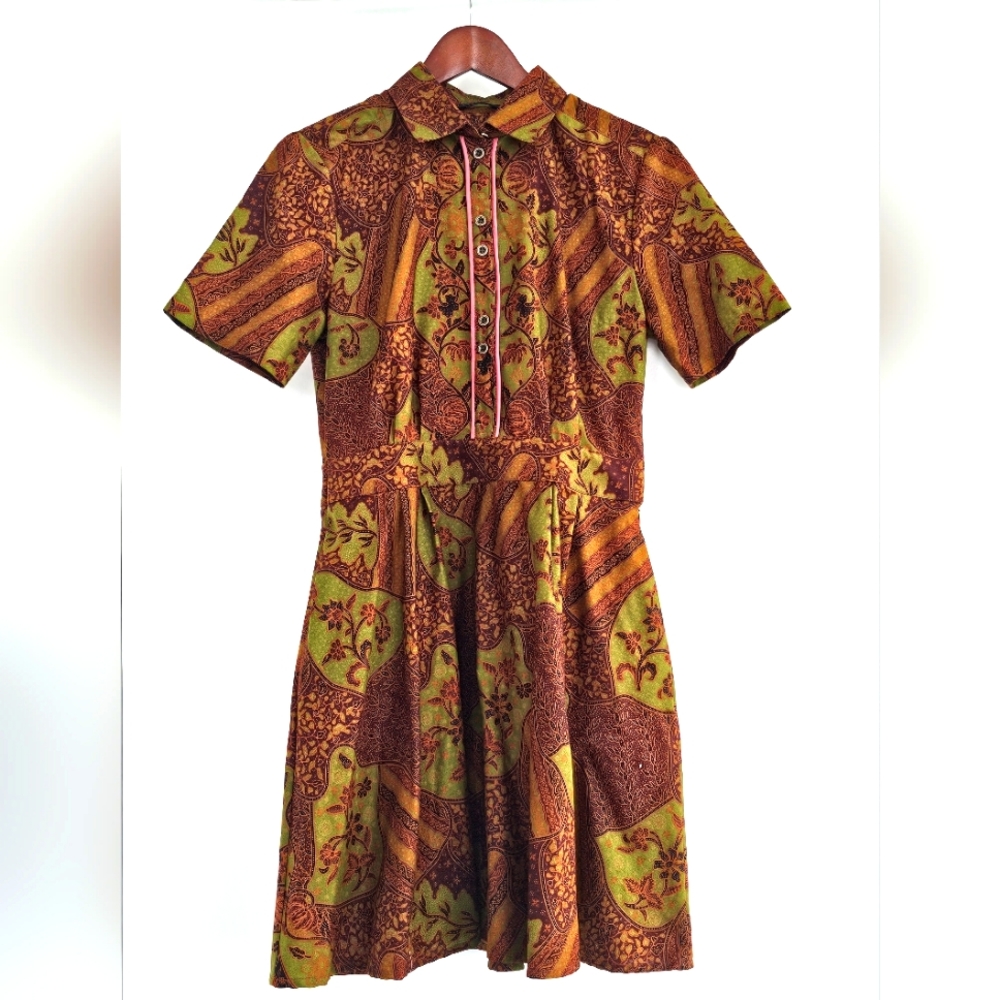 Relax baby be cool -  medium knee length cotton dress